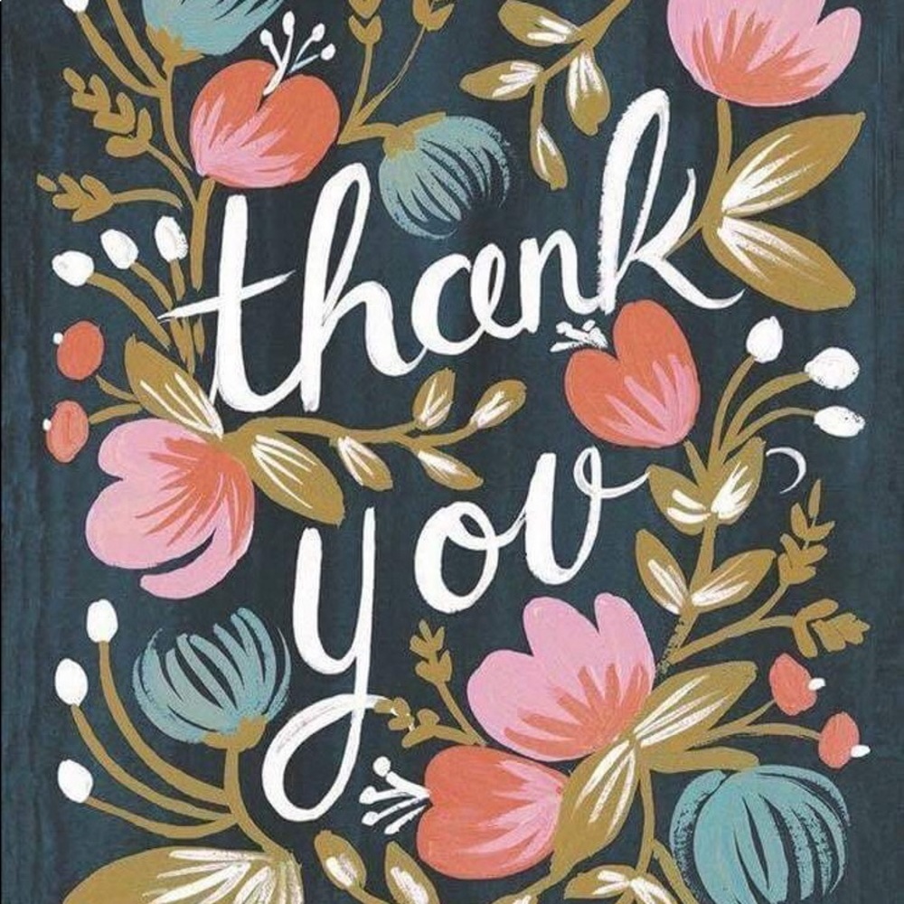 Thank you Posher’s for all your purchases!! 🌺🌸🌼
